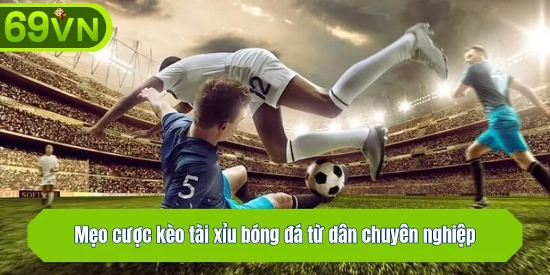 Mẹo cược kèo tài xỉu bóng đá từ dân chuyên nghiệp
